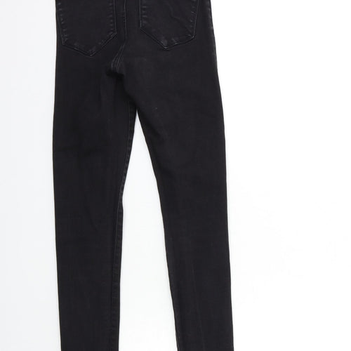 Denim & Co. Womens Black  Denim Skinny Jeans Size 8 L29 in