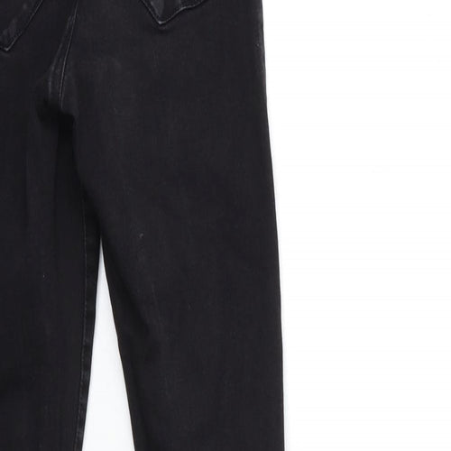 Denim & Co. Womens Black  Denim Skinny Jeans Size 8 L29 in