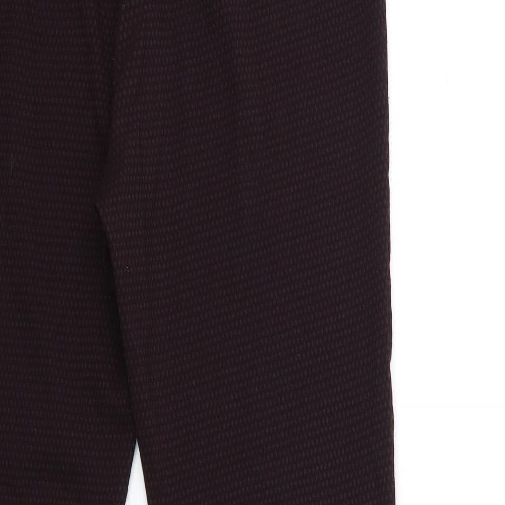 HORNBEK Womens Red   Trousers  Size 12 L30 in