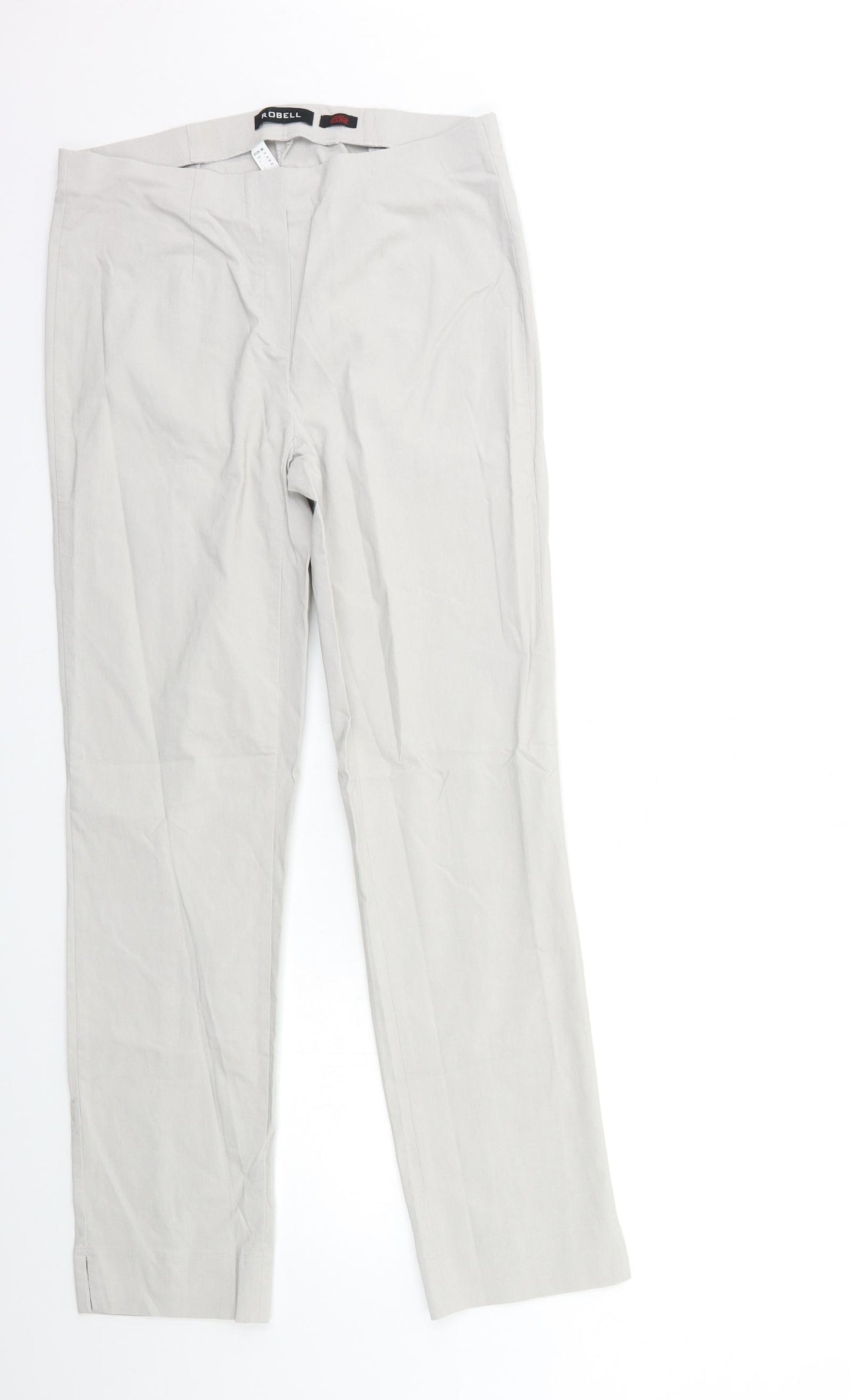 ROBELL Womens Grey   Trousers  Size 14 L29 in