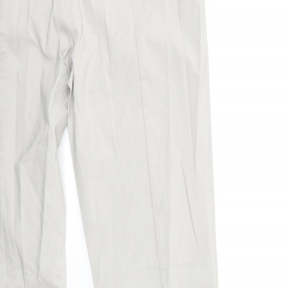 ROBELL Womens Grey   Trousers  Size 14 L29 in