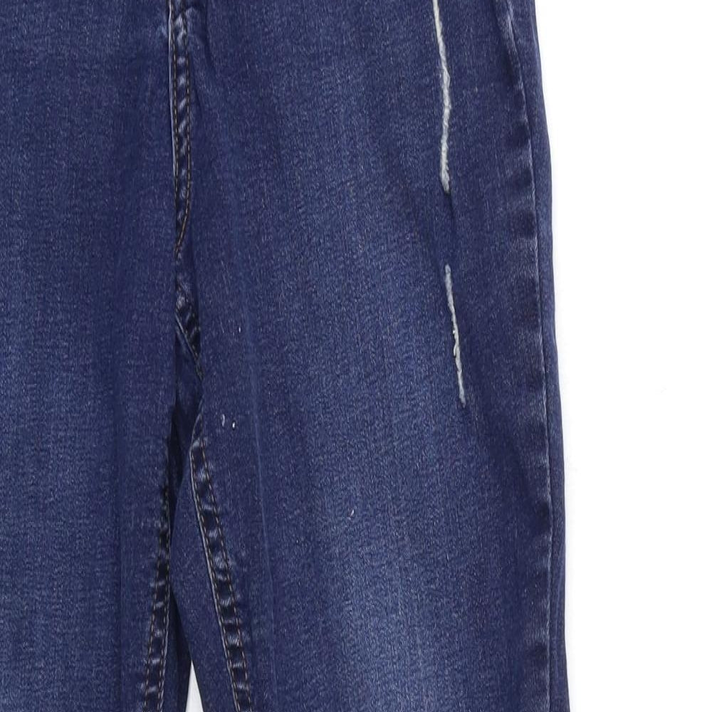 TU Womens Blue  Denim Skinny Jeans Size 12 L29 in