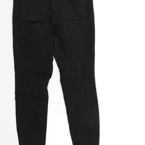 Matalan Womens Black  Denim Skinny Jeans Size 14 L27 in