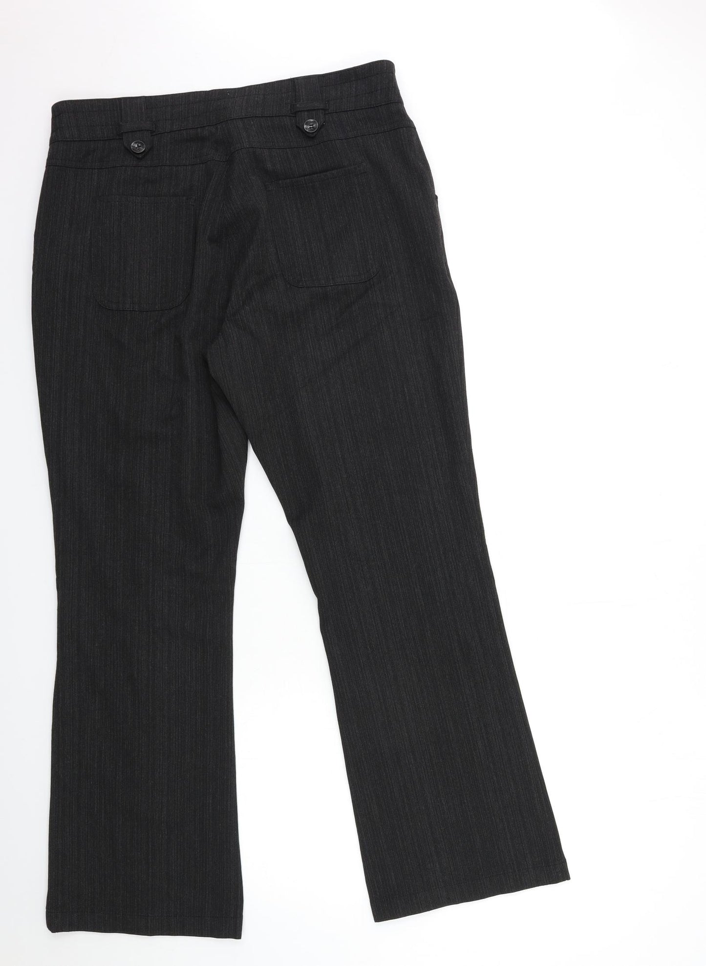 Per Una Womens Black   Trousers  Size 16 L30 in