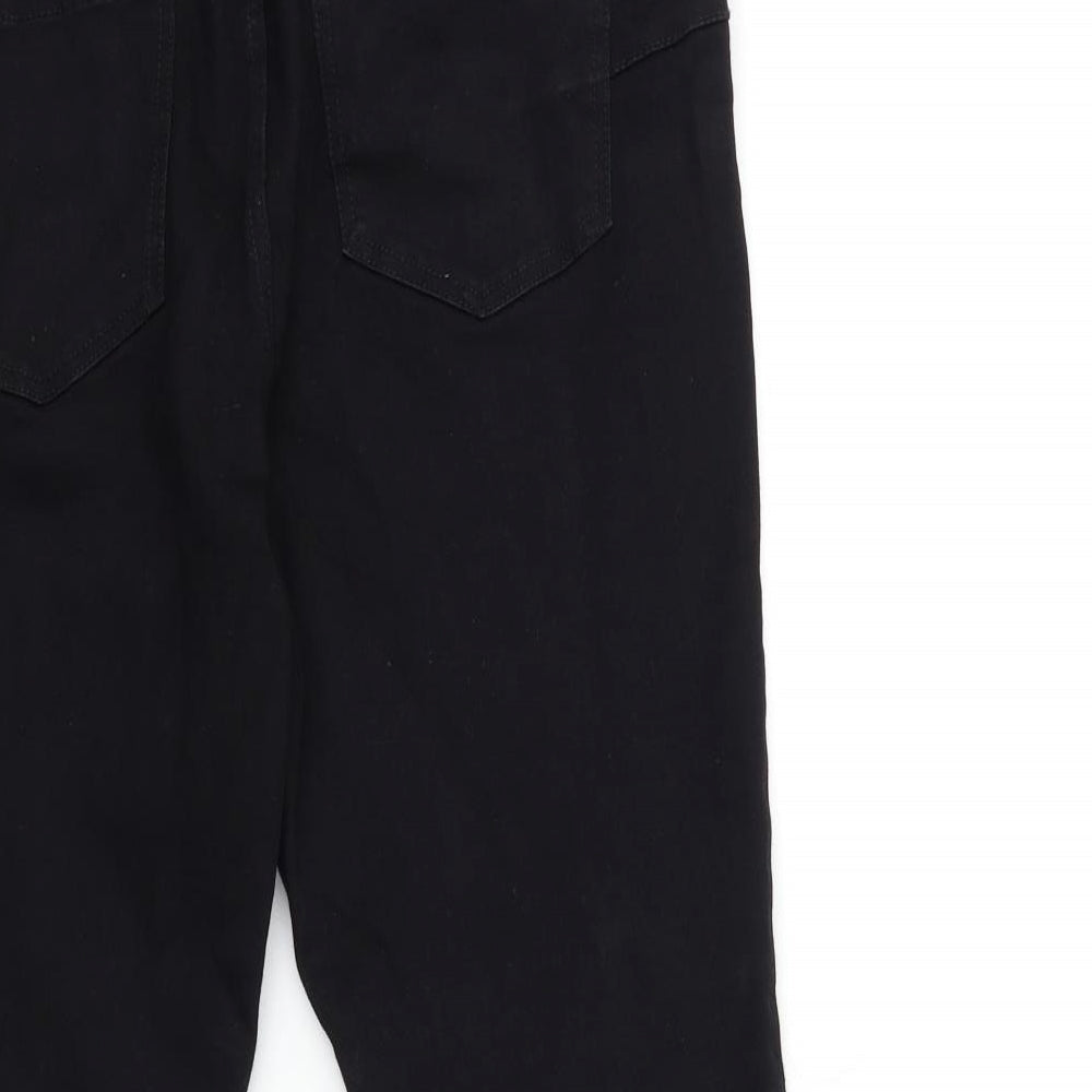 New Look Womens Black  Denim Skinny Jeans Size 18 L26 in