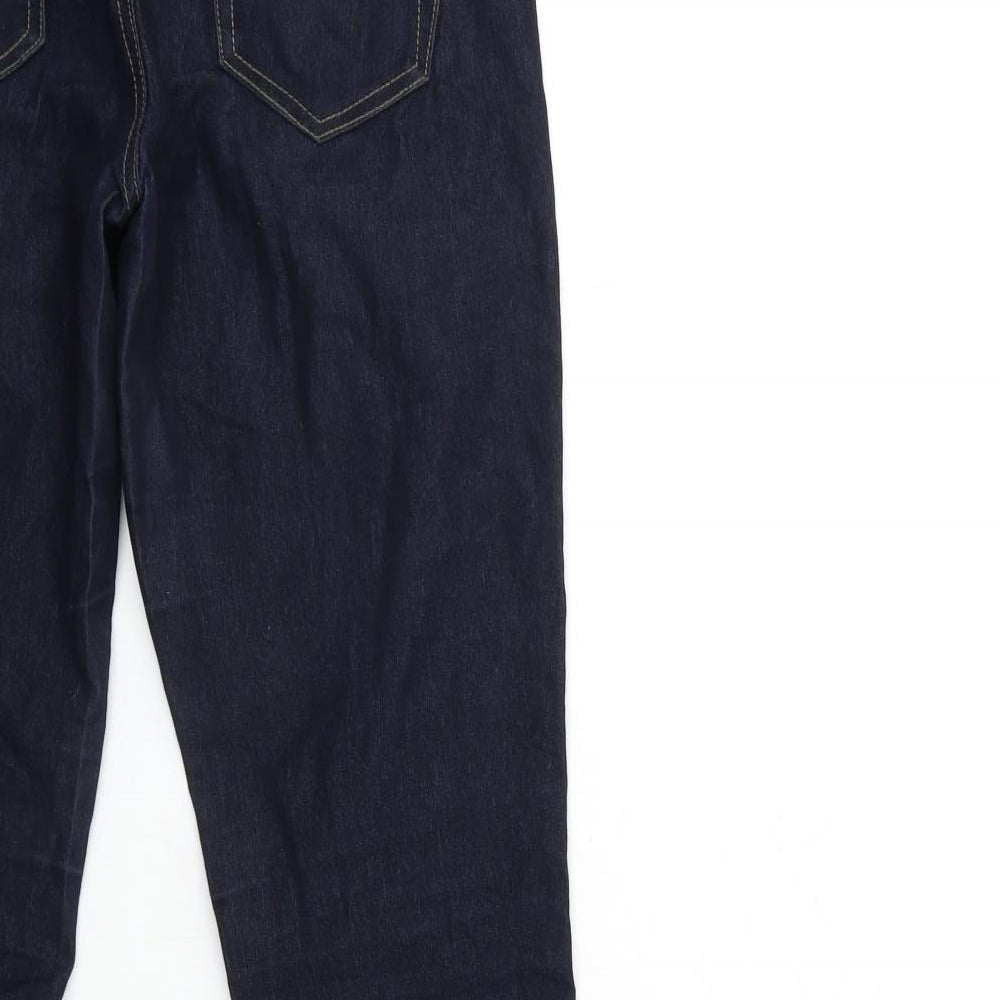 Denim & Co. Womens Blue  Denim Skinny Jeans Size 10 L29 in