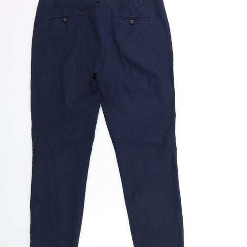 Zara Womens Blue   Trousers  Size 12 L26 in