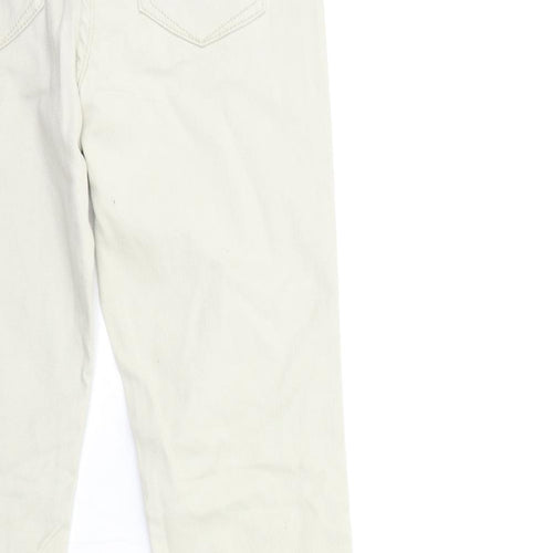 NEXT Womens Beige  Denim Skinny Jeans Size 8 L28 in