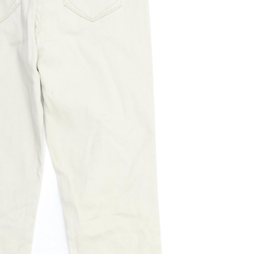 NEXT Womens Beige  Denim Skinny Jeans Size 8 L28 in