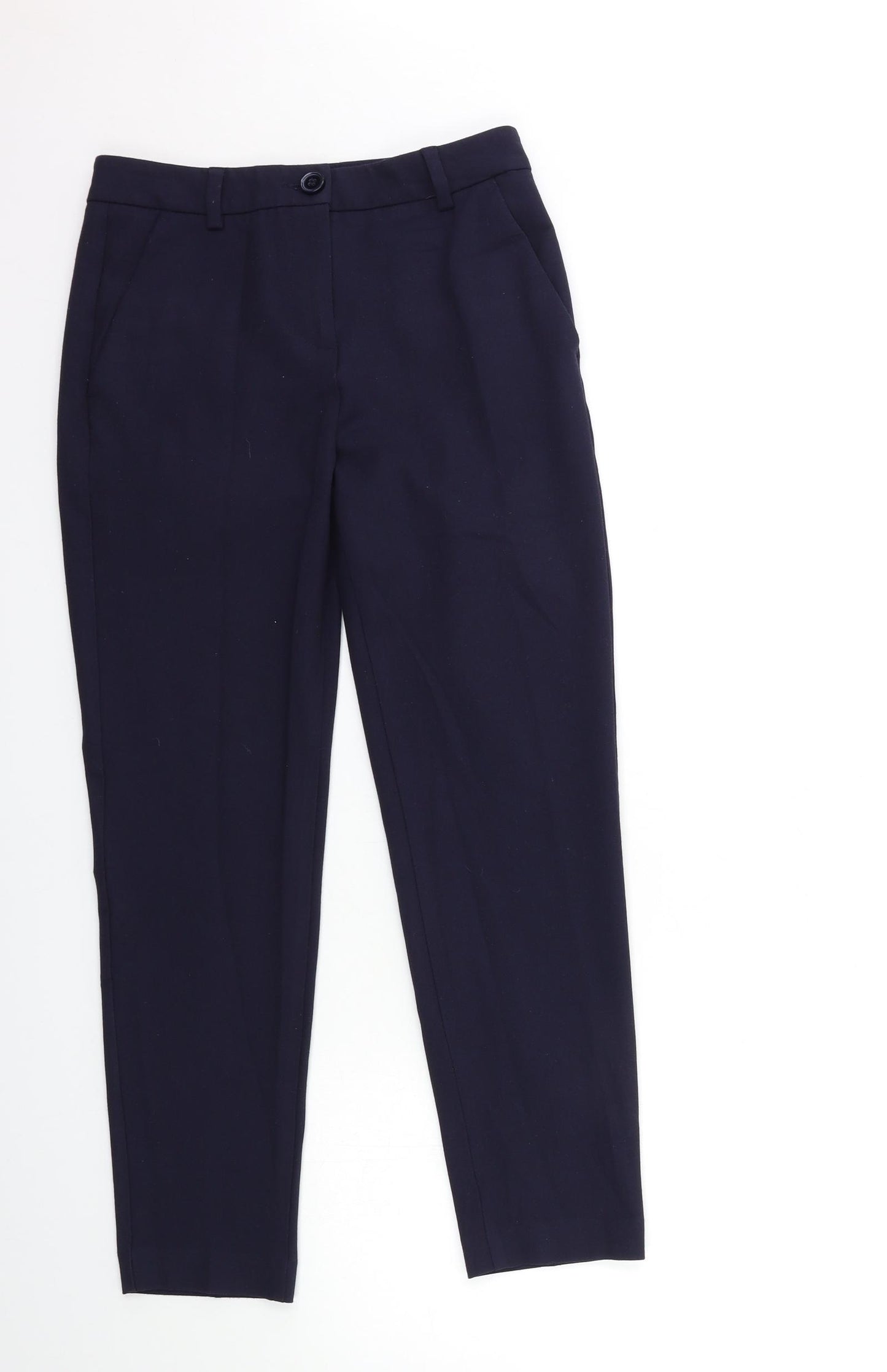 United Colors of Benetton Womens Blue   Trousers  Size 6 L27 in