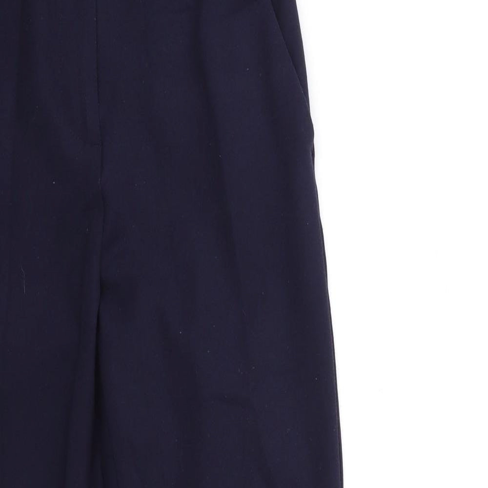 United Colors of Benetton Womens Blue   Trousers  Size 6 L27 in