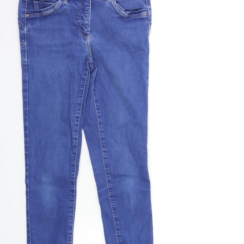 NEXT Womens Blue  Denim Skinny Jeans Size 10 L28 in