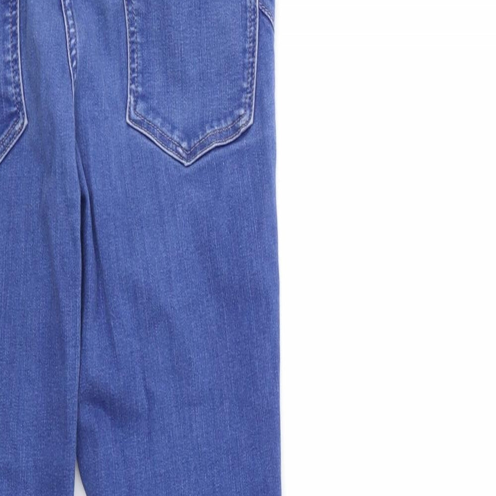 NEXT Womens Blue  Denim Skinny Jeans Size 10 L28 in