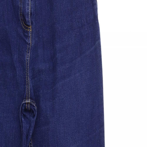 Matalan Womens Blue  Denim Skinny Jeans Size 12 L26 in