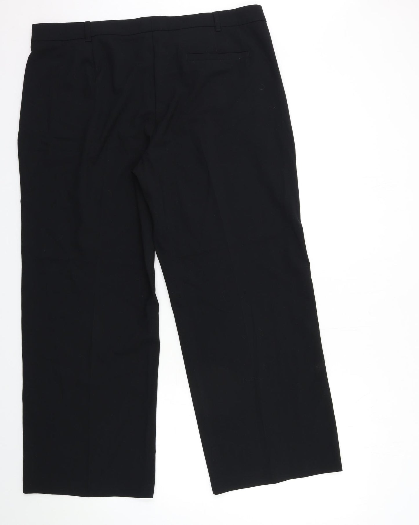Marks and Spencer Womens Black   Trousers  Size 18 L27 in