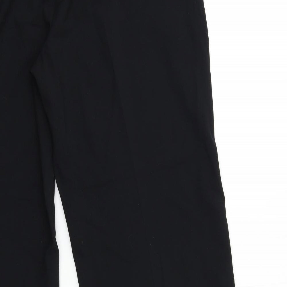 Marks and Spencer Womens Black   Trousers  Size 18 L27 in