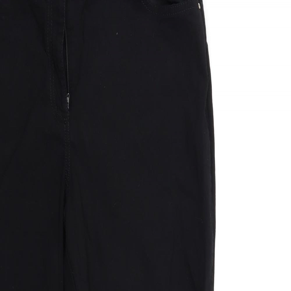 F&F Womens Black   Trousers  Size 18 L30 in