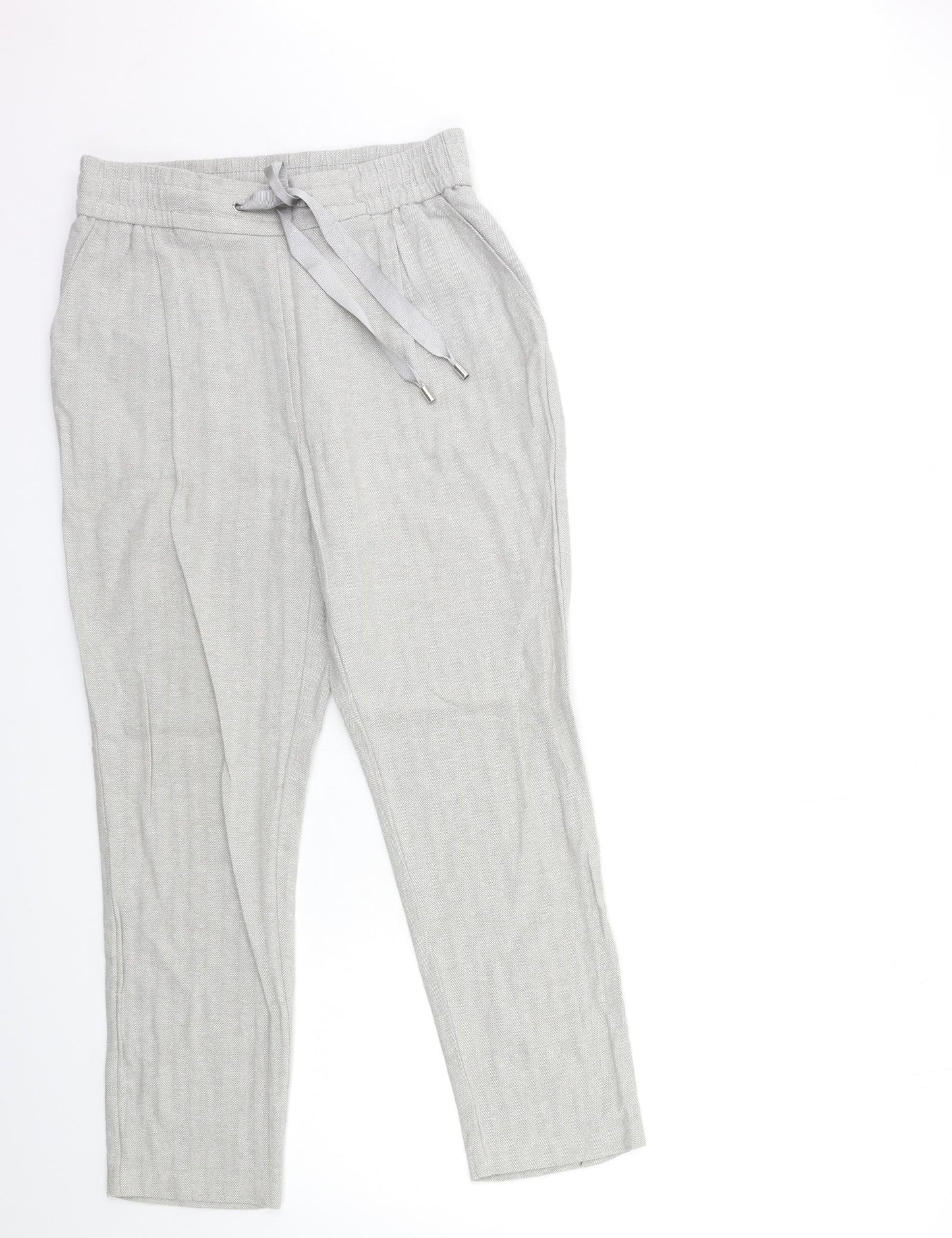 F&F Womens Grey   Trousers  Size 10 L27 in