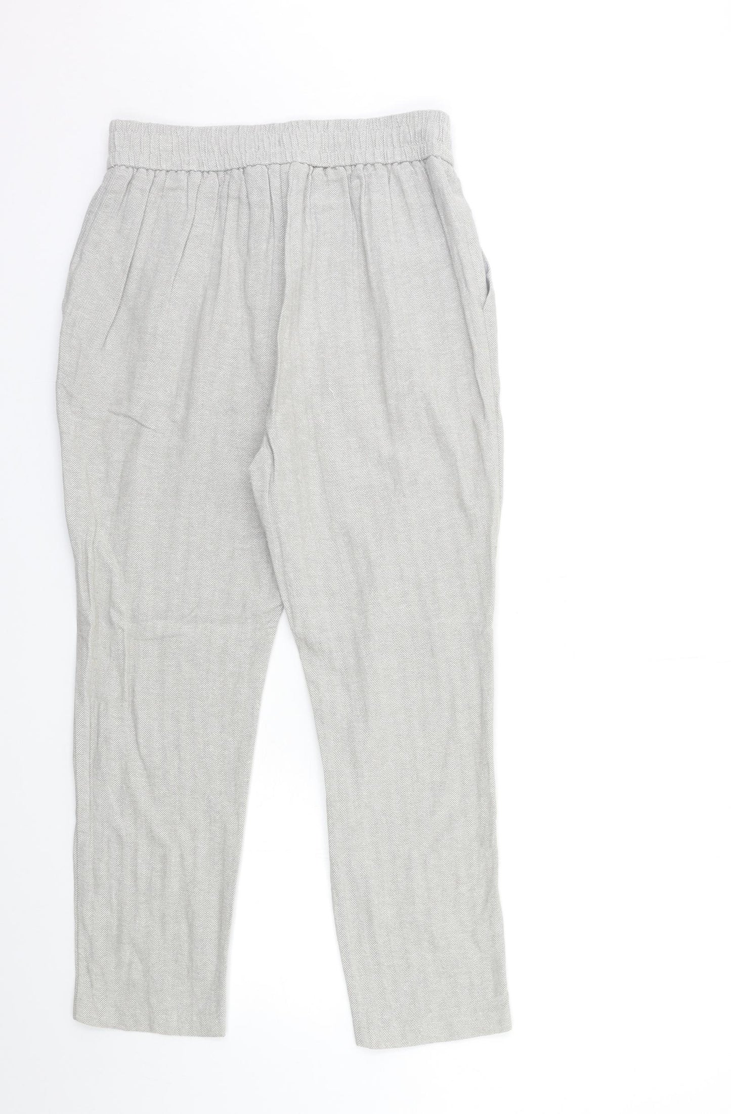 F&F Womens Grey   Trousers  Size 10 L27 in