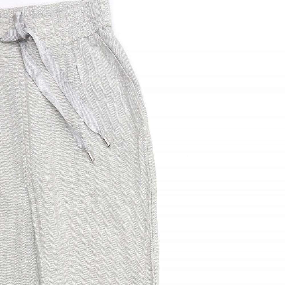 F&F Womens Grey   Trousers  Size 10 L27 in