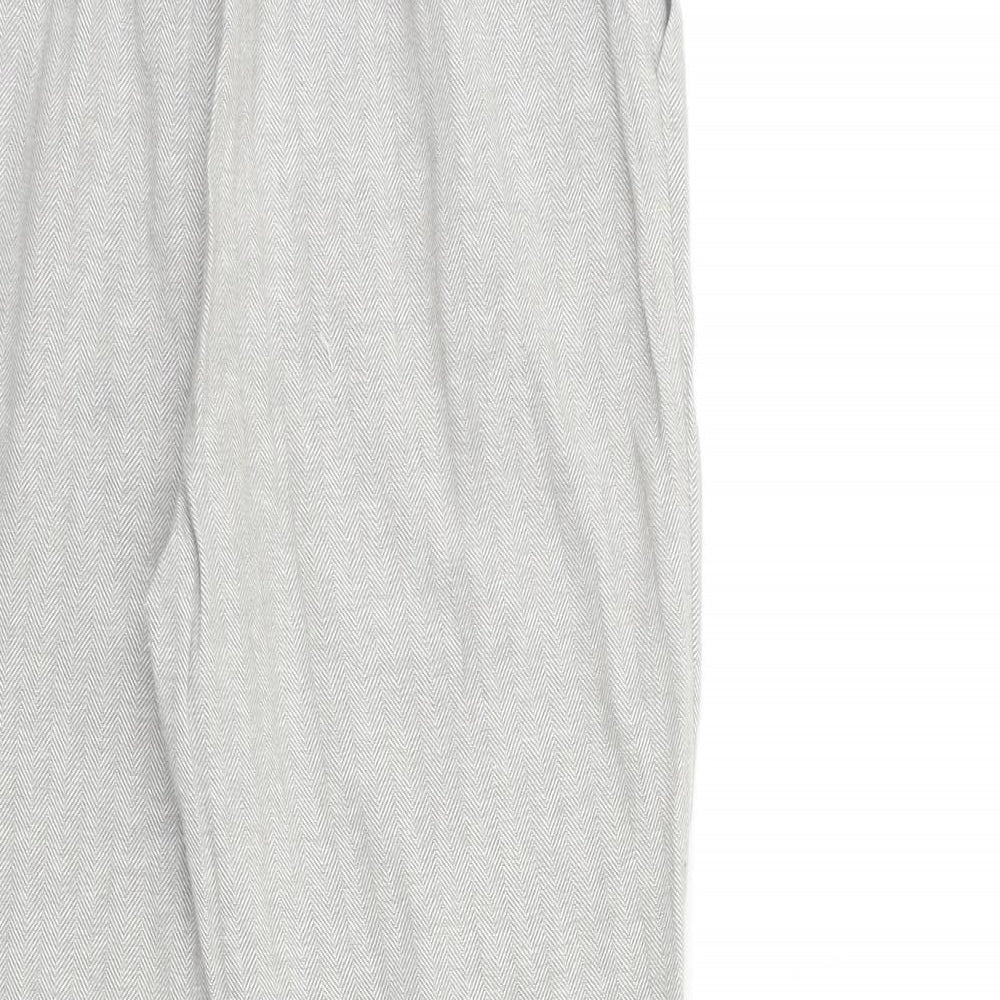 F&F Womens Grey   Trousers  Size 10 L27 in