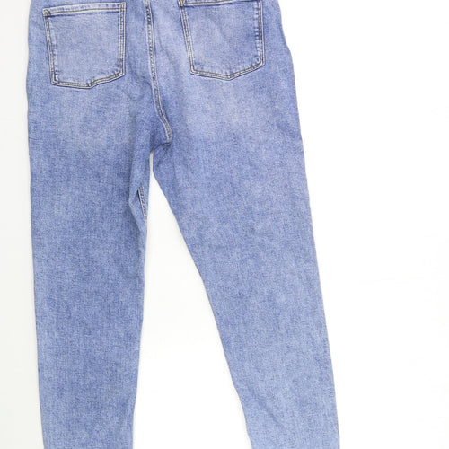 Dorothy Perkins Womens Blue  Denim Mom Jeans Size 14 L27 in