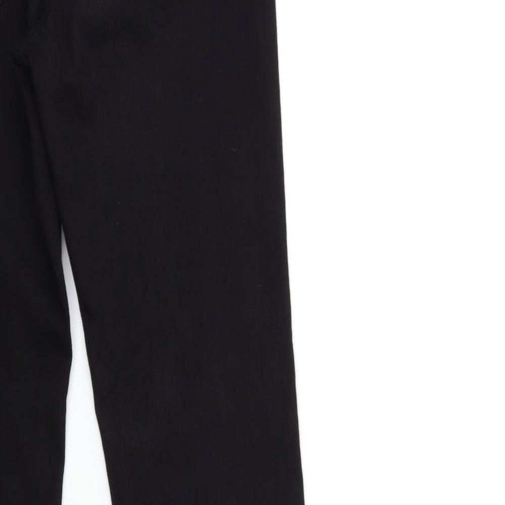 TU Womens Black  Denim Straight Jeans Size 12 L33 in