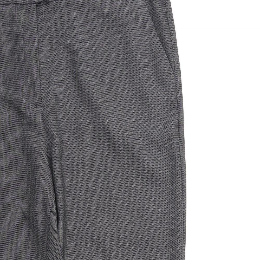 Papaya Womens Grey   Trousers  Size 16 L31 in