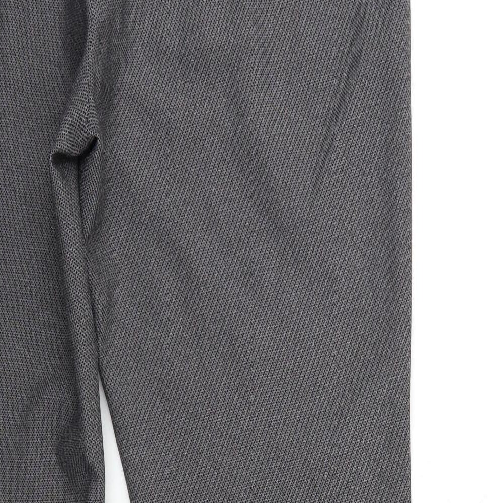 Papaya Womens Grey   Trousers  Size 16 L31 in