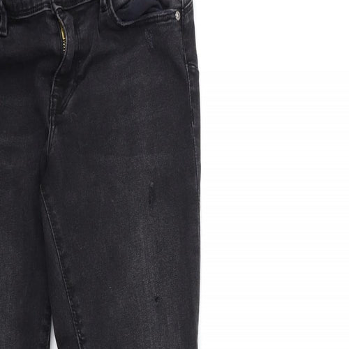 H&M Womens Black  Denim Skinny Jeans Size 29 in L30 in