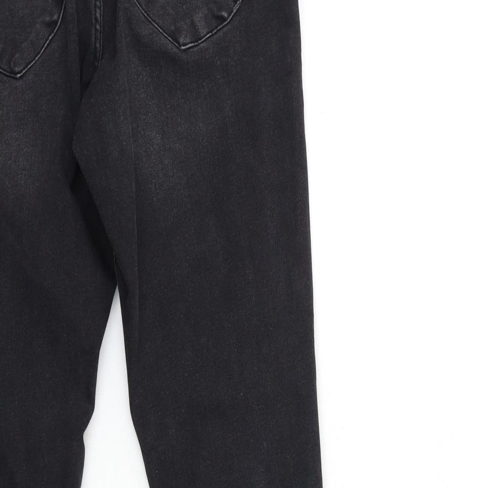 H&M Womens Black  Denim Skinny Jeans Size 29 in L30 in