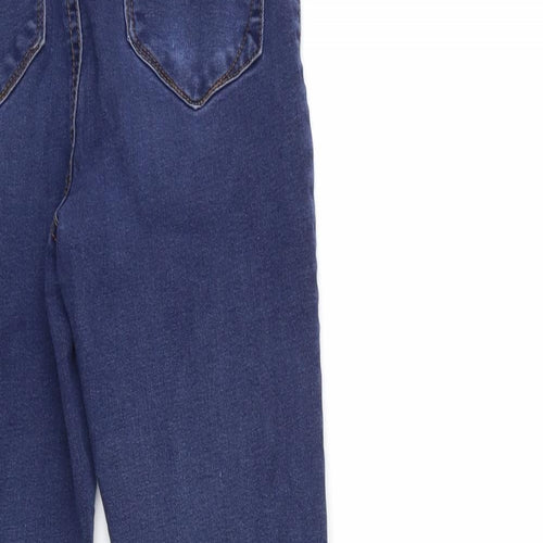 Denim & Co. Womens Blue  Denim Skinny Jeans Size 8 L25 in