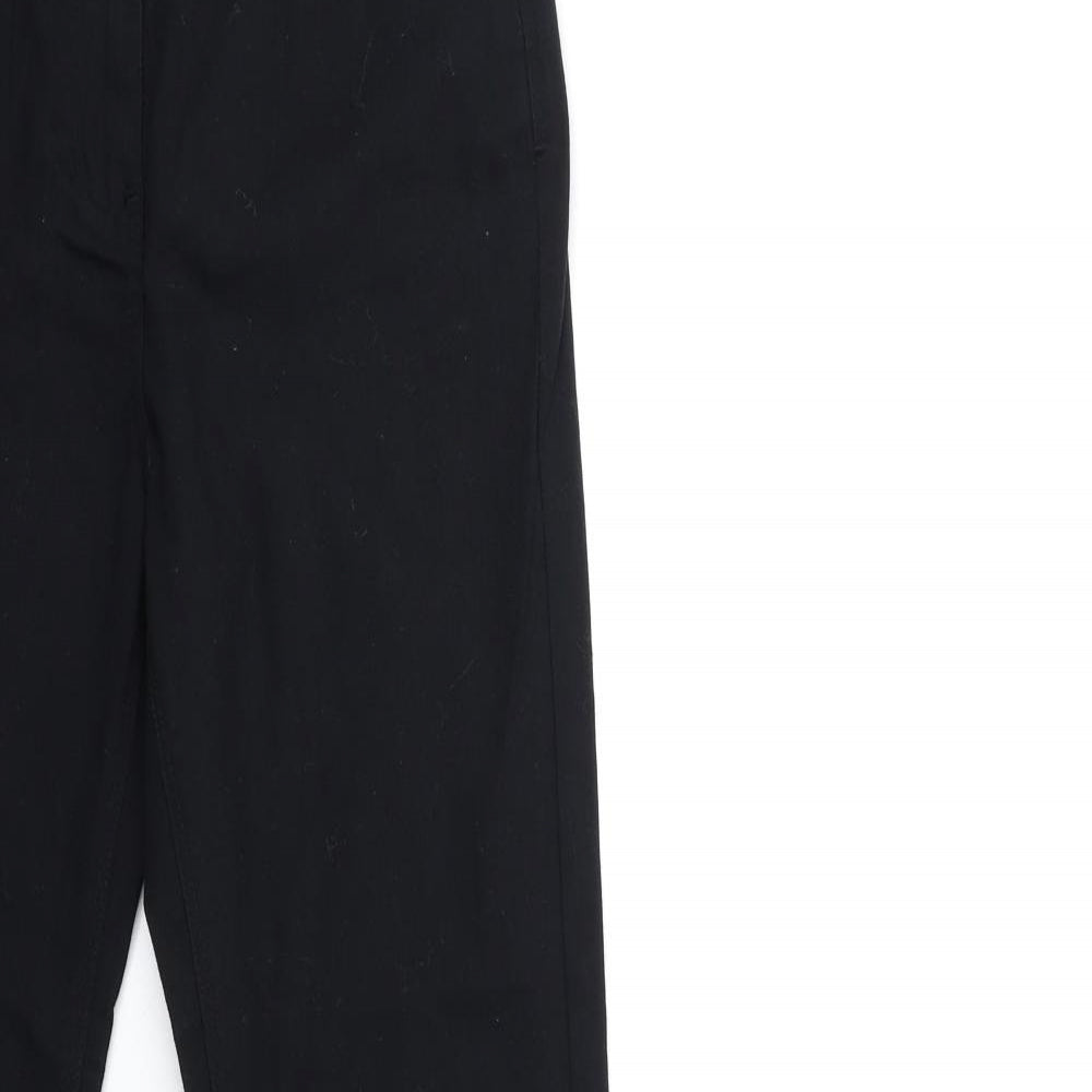 Papaya Womens Black  Denim Flared Jeans Size 12 L33 in