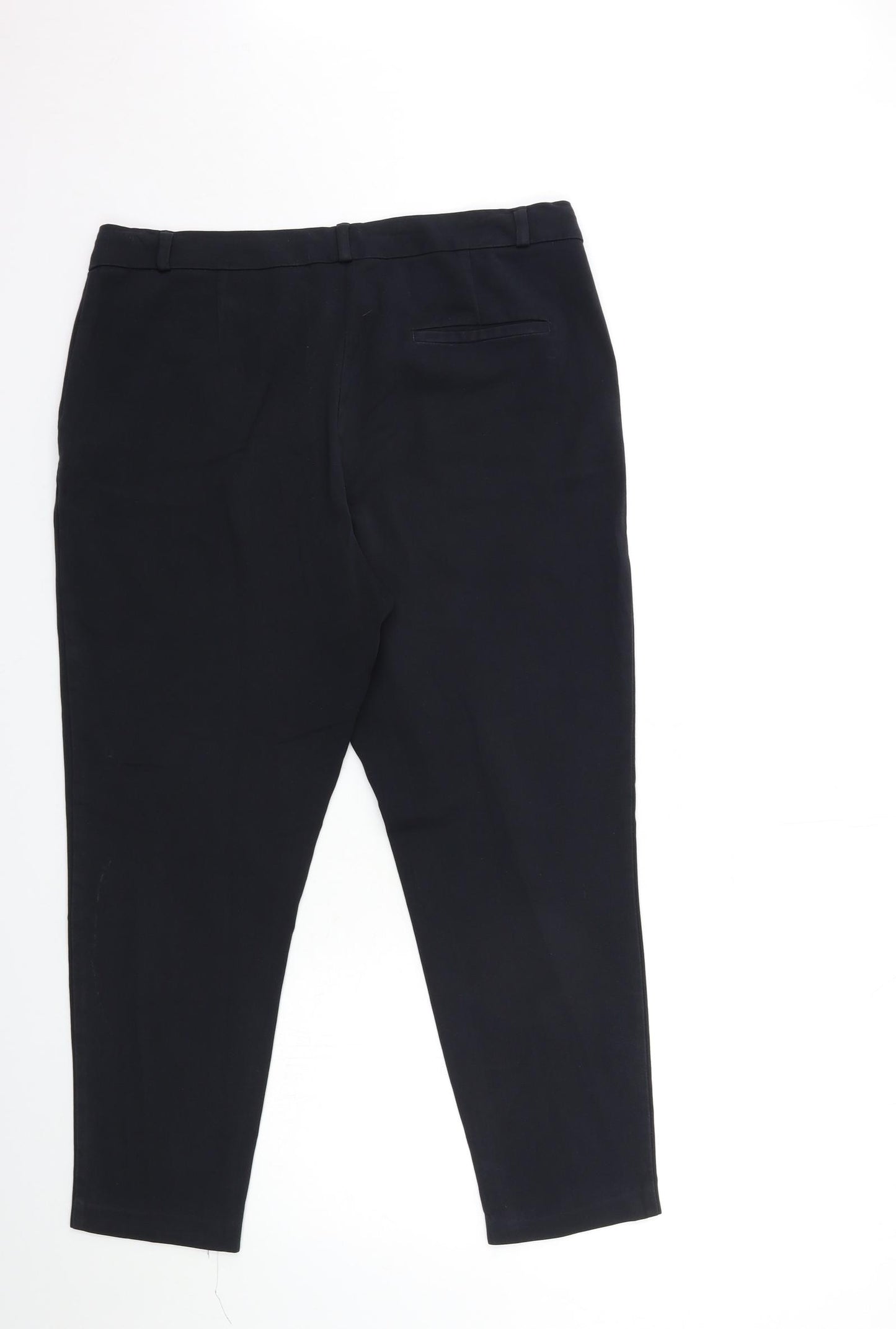 Marks and Spencer Womens Blue   Trousers  Size 14 L25 in
