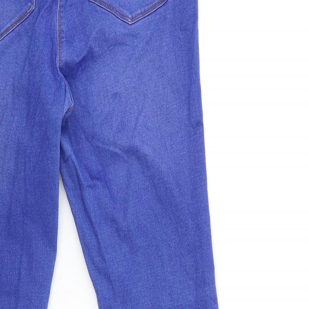 Matalan Womens Blue  Denim Skinny Jeans Size 12 L27 in