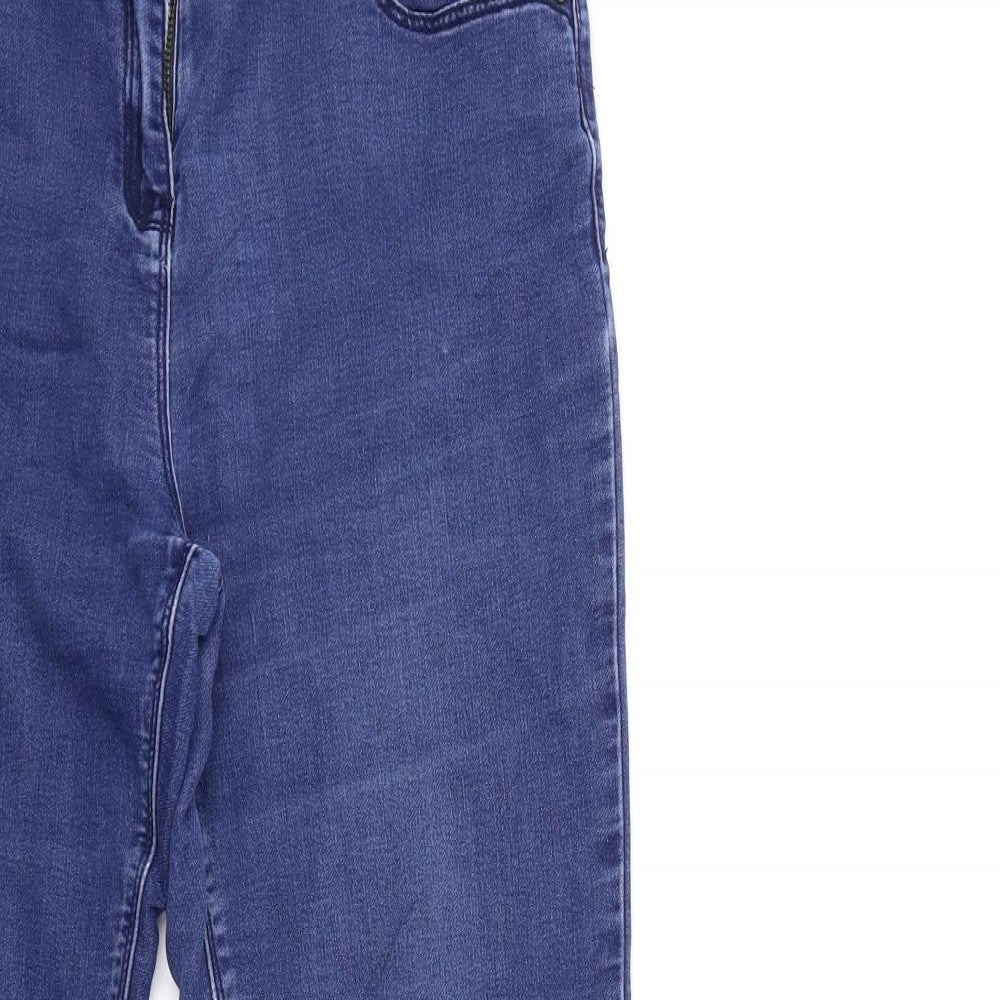 Matalan Womens Blue  Denim Skinny Jeans Size 12 L28 in