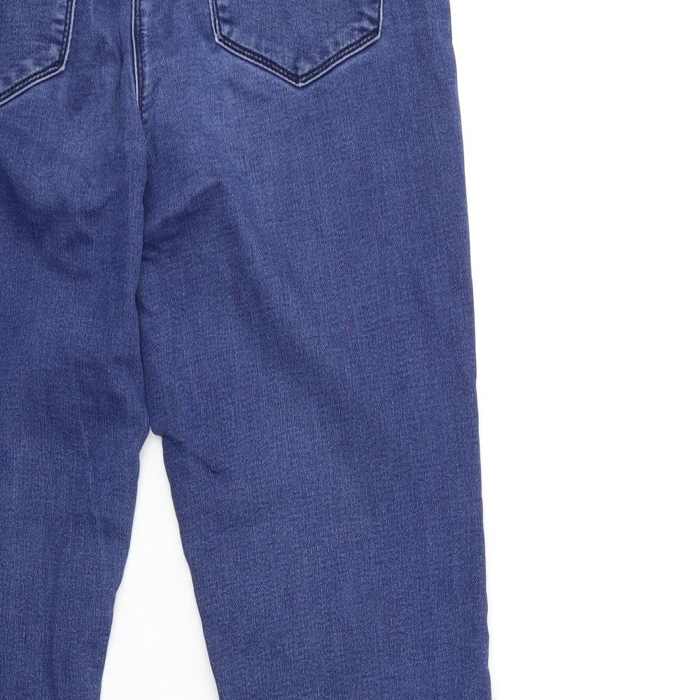 Matalan Womens Blue  Denim Skinny Jeans Size 12 L28 in