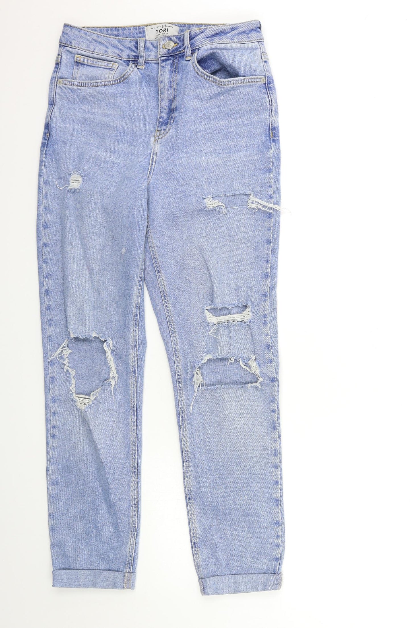 New Look Girls Black  Denim Straight Jeans Size 14 Years