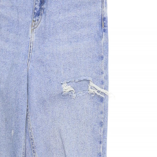New Look Girls Black  Denim Straight Jeans Size 14 Years