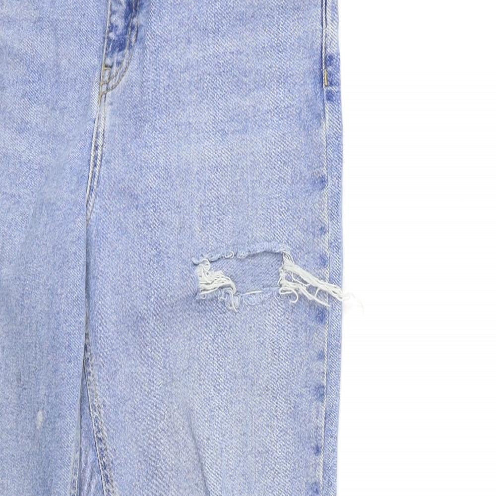 New Look Girls Black  Denim Straight Jeans Size 14 Years