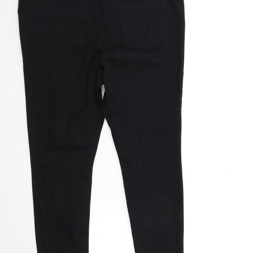 Pep&CO Womens Black  Denim Jegging Jeans Size 10 L29 in