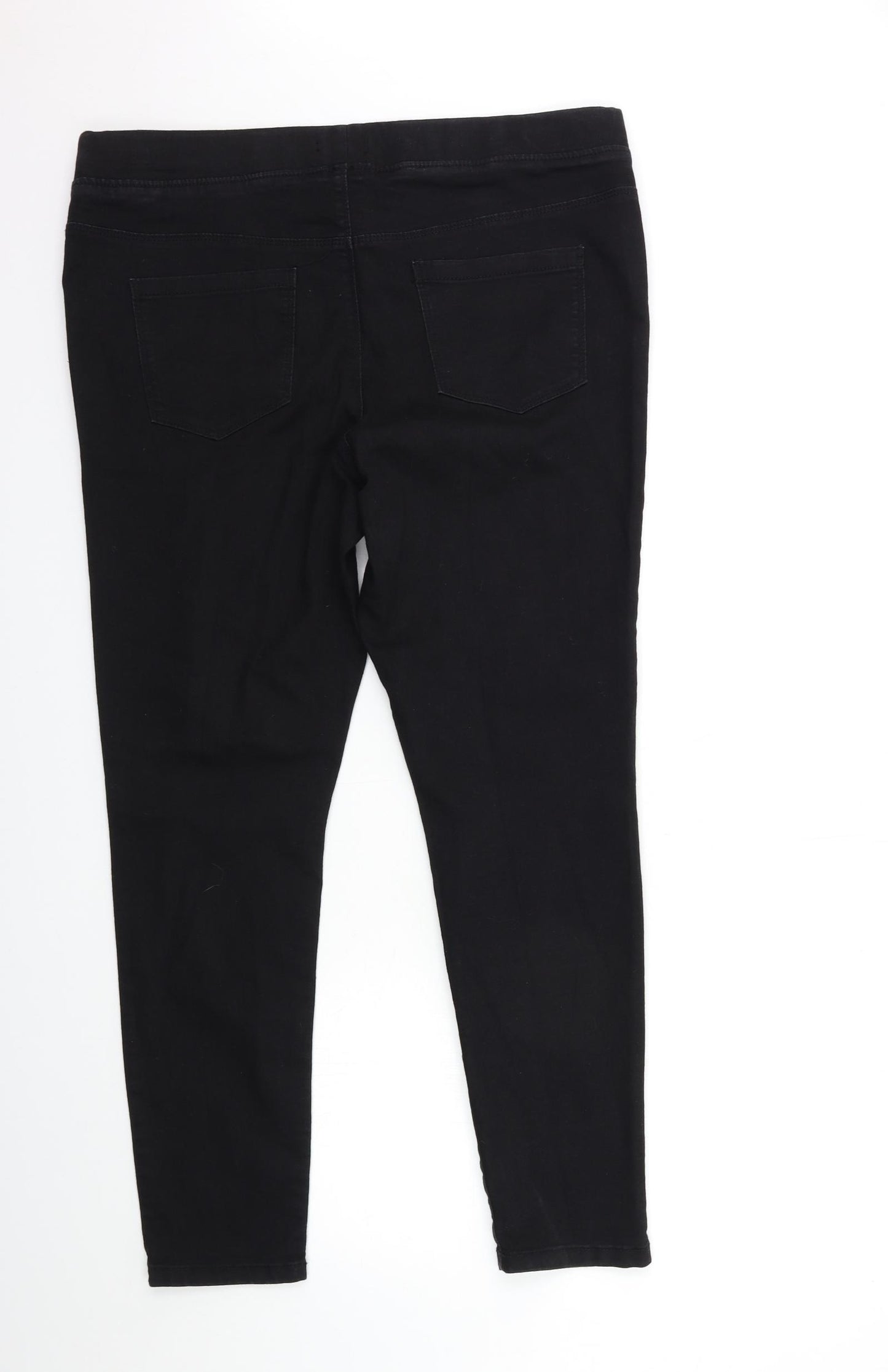 Pep&CO Womens Black  Denim Jegging Jeans Size 10 L29 in