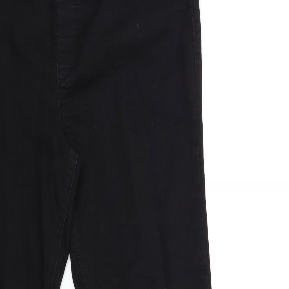 Pep&CO Womens Black  Denim Jegging Jeans Size 10 L29 in