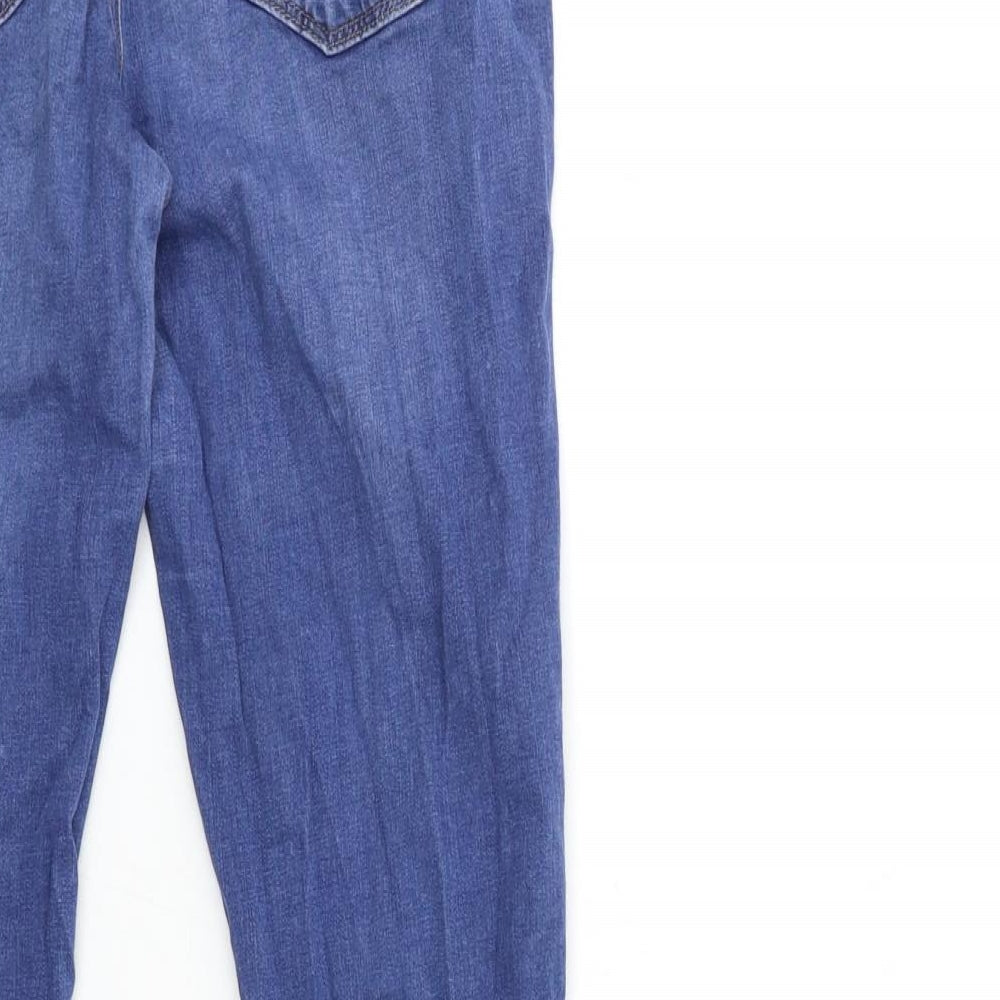 Topshop Womens Blue  Denim Jegging Jeans Size 10 L27 in