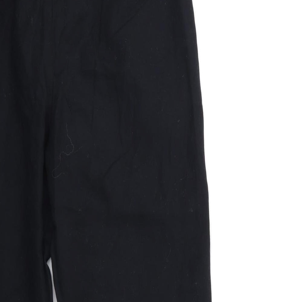 Marks and Spencer Womens Black   Trousers  Size 10 L24 in