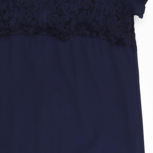 NEXT Womens Blue Floral  Fit & Flare  Size 10