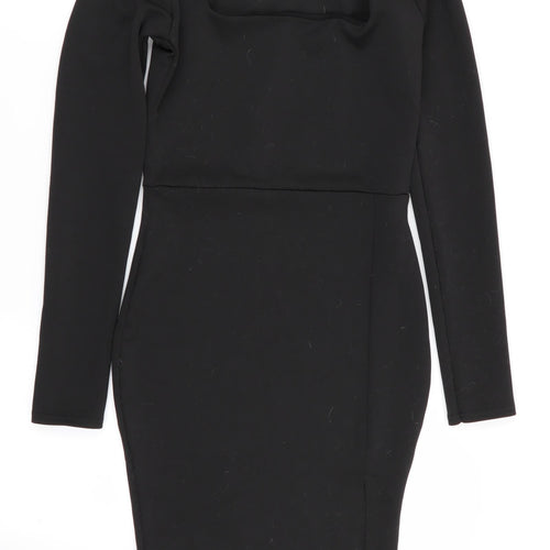 Boohoo Womens Black   A-Line  Size 6