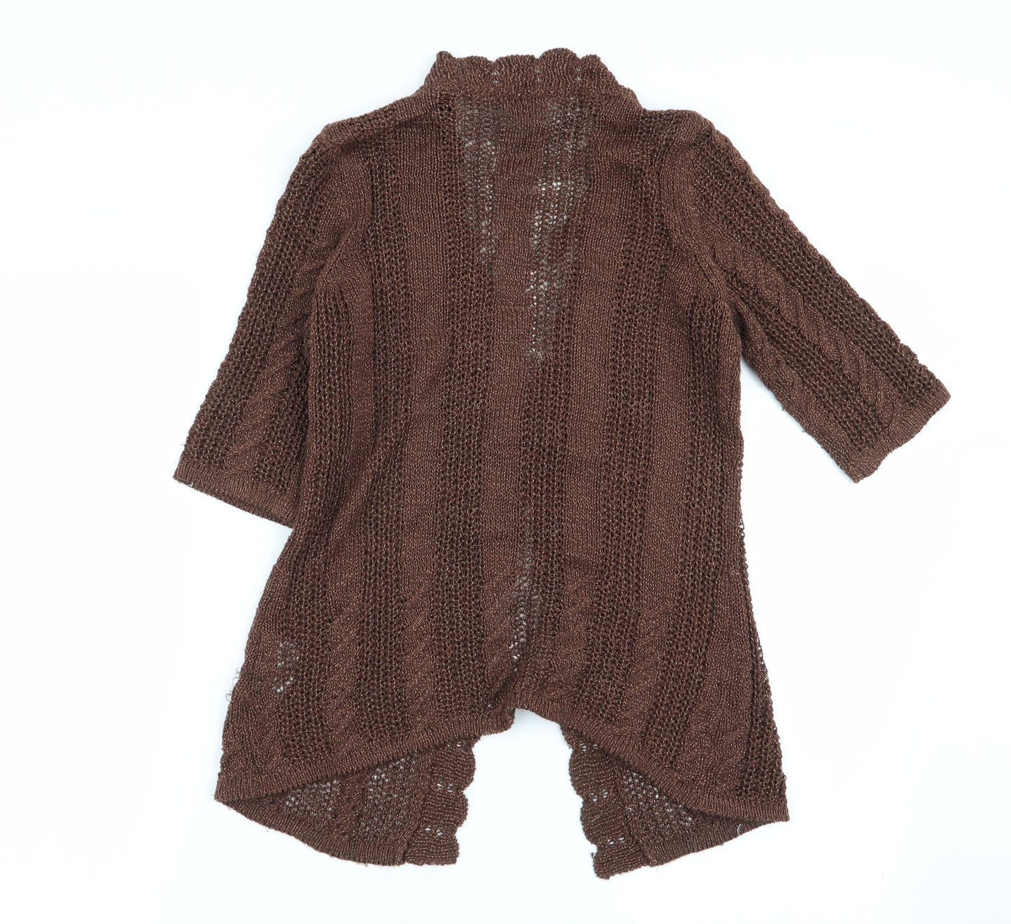 Per Una Womens Brown   Cardigan Jumper Size S
