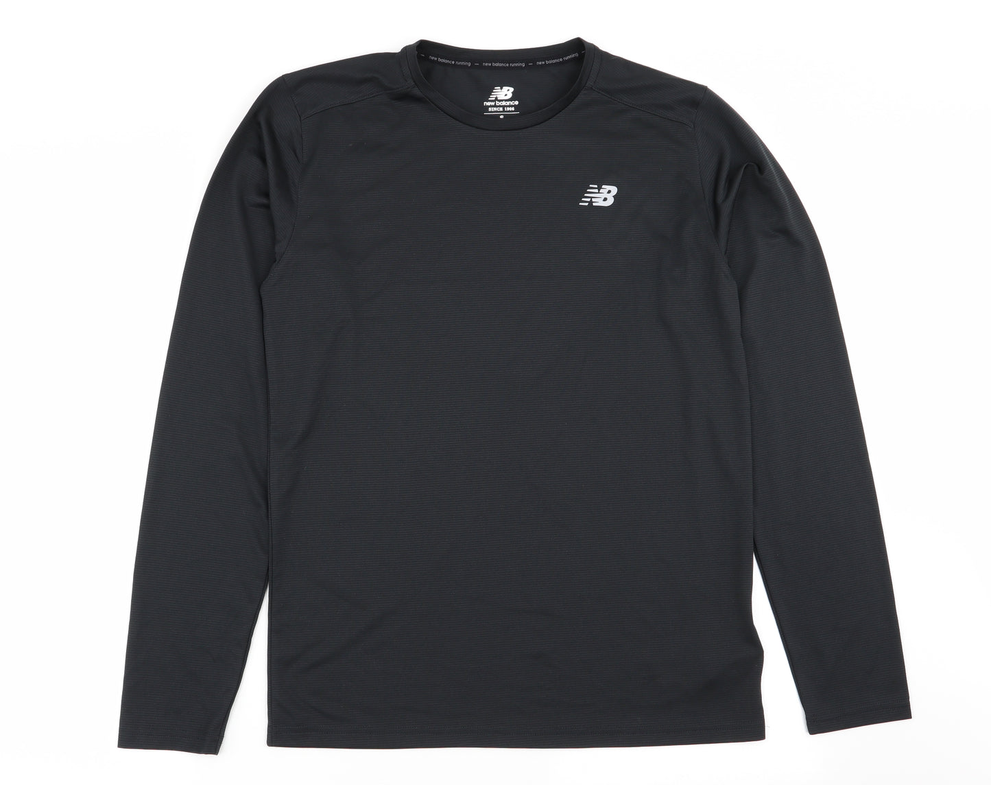 New Balance Mens Black    T-Shirt Size S