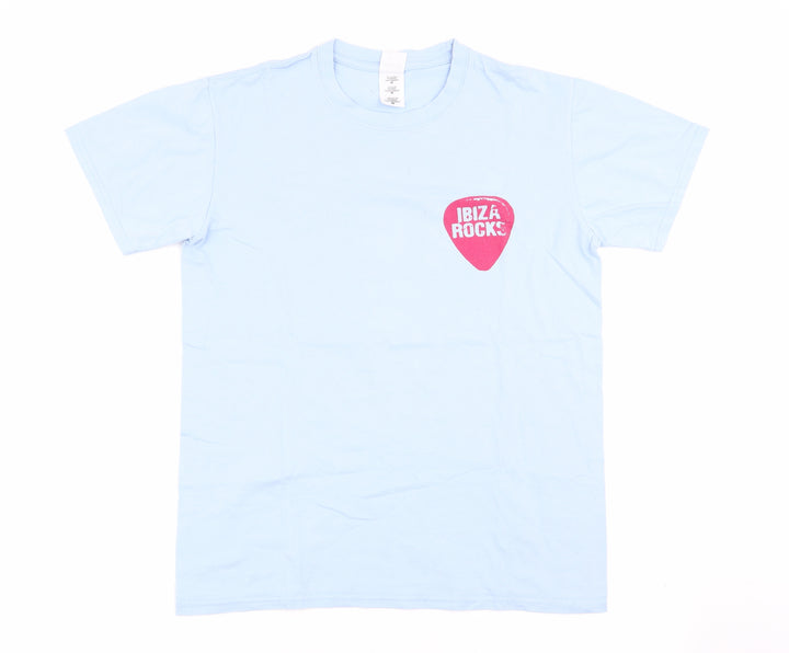 Gildan Mens Blue T-Shirt Size M